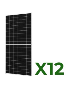 Set pannelli fotovoltaici: vendita online Set di 12 pannelli solari fotovoltaici bifacciali 650W tot. 7800W mono AIKO Stellar...