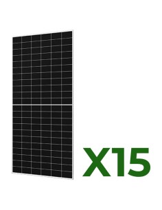 Set 15 Photovoltaik-Solarmodul 650W Gesamt 9750W mono AIKO Stellar 1N+66