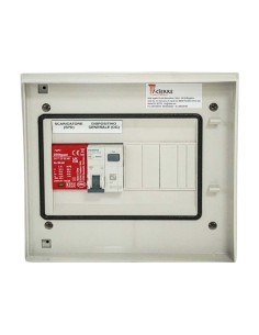 Tableau électrique monophasé Icierre 5/6 kW 32A 230V