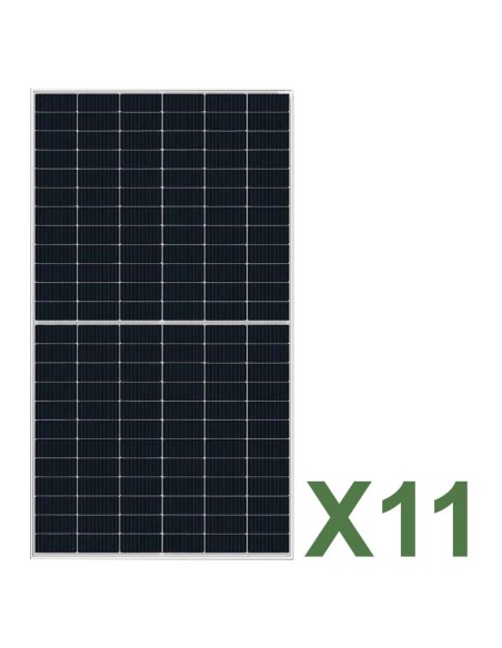 Set 11 TCL SOLAR T CLASS 620W Gesamt 6820W Mono Doppelseitiges Photovoltaik-Solarmodul