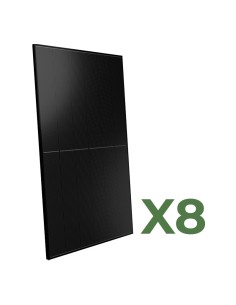 Set 8 Peimar 510W full black Gesamt 4080W mono bifaziales Photovoltaik-Solarmodulen