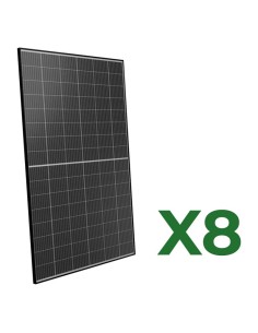 Set mit 8 doppelseitigen Photovoltaik-Solarmodulen 460W tot. 3680W mono Peimar