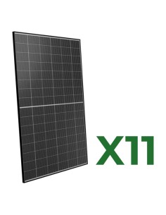 Set mit 11 doppelseitigen Photovoltaik-Solarmodulen 460W tot. 5060W mono Peimar