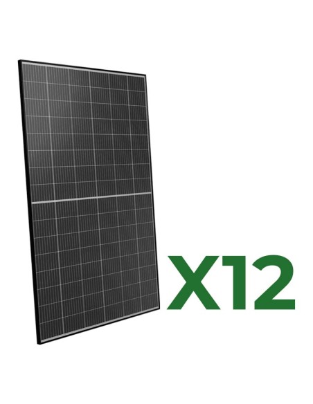 Set pannelli fotovoltaici: vendita online Set di 12 pannelli solari fotovoltaici bifacciali 460W tot. 5520W mono Peimar