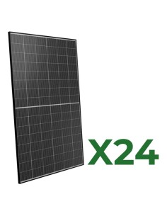 Set de 24 paneles solares fotovoltaicos bifacial 460W tot. 11040W mono Peimar