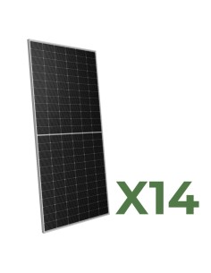 Set 14 Peimar 610W Gesamt 8540W mono bifaziales Photovoltaik-Solarmodul Halbzellen