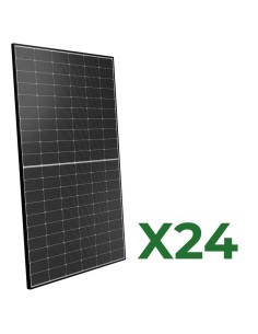 Set de 24 panneaux solaire photovoltaïque biface 510W total 12240W mono Peimar