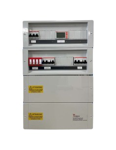 Tableau AC triphasé 26/30kW 50A 400V CEI-021 pour 1 onduleur Icierre