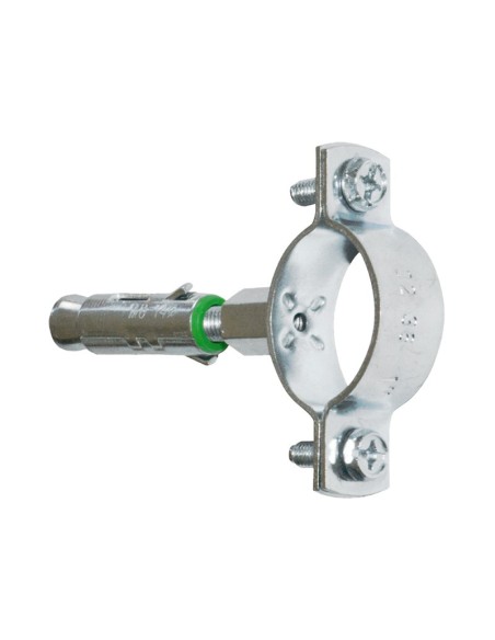 Componenti Fissaggio: vendita online Kit collare laterale M8 per controvento 25x25 Zn