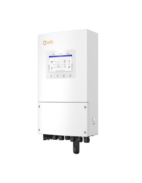 Single-phase storage system Solis 6kW inverter 16kWh lithium battery Weco 16k0