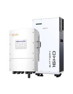 Dreiphasen-Speichersystem Solis 10kW-Wechselrichter LV Weco 16kWh-Lithiumbatterie