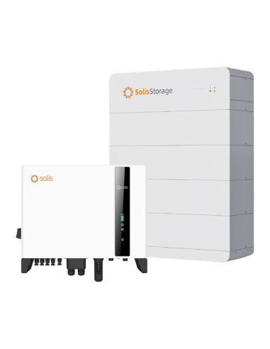 Dreiphasen-Speichersystem 8-kW-Wechselrichter Solis FlexHome 20-kWh-HV-Lithiumbatterie