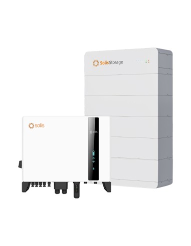 Solis con batterie Solis: vendita online Sistema di accumulo trifase inverter 10kW accumulo litio 25kWh Solis FlexHome HV