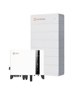Système d'accumulation triphasé onduleur 10kW lithium 30kWh Solis FlexHome HV