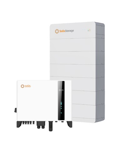 Solis con batterie Solis: vendita online Sistema di accumulo trifase inverter 10kW accumulo litio 30kWh Solis FlexHome HV