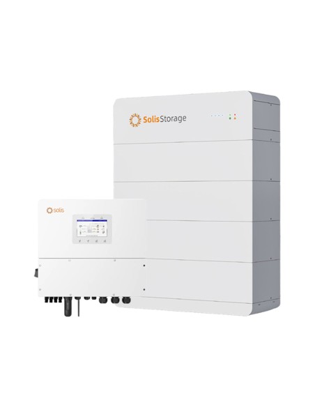 Solis con batterie Solis: vendita online Sistema di accumulo trifase inverter 20kW accumulo litio 20kWh Solis FlexHome HV