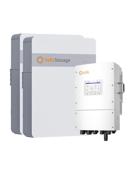 Solis con batterie Solis: vendita online Sistema di accumulo trifase inverter 15kW accumulo litio 10kWh Solis IntelliHome-5 LV