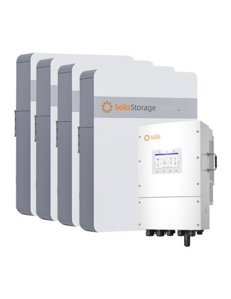 Three-Phase Storage System 15kW Inverter 20kWh Solis IntelliHome-5 LV Lithium Battery