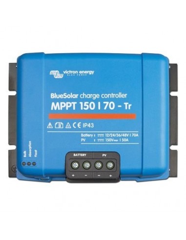 Set Regolatore di carica 100Voc 15Ah Bluesolar MPPT con Smart Dongle Bluetooth