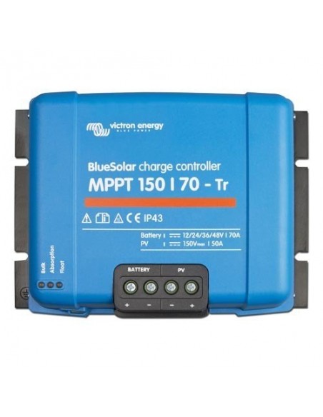 Set Regolatore di carica 100Voc 15Ah Bluesolar MPPT con Smart Dongle Bluetooth