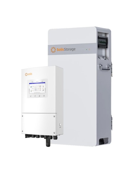 Système de stockage monophasé avec onduleur 6kW batterie au lithium 16kWh Solis IntelliHome-16 LV