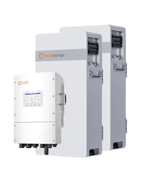 Sistema de almacenamiento trifásico inversor 15kW batería litio 32kWh Solis IntelliHome-16 LV