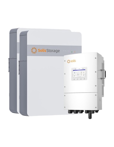 Solis IntelliHome-5 LV 8kW Wechselrichter Dreiphasen-Speichersystem mit 10kWh Lithium-Batterie