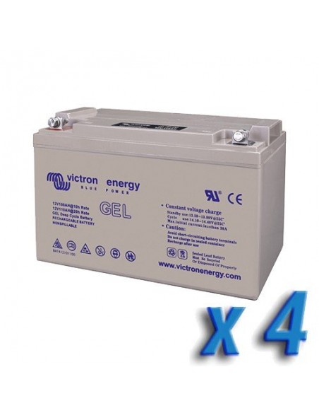 Batería GEL DEEP CYCLE 60Ah 12V Victron Energy Fotovoltáico Náutica Cámper