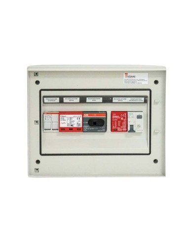 Cuadro de protección CA/CC monofásico 1 string 600V 25A