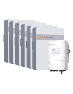 Sistema de almacenamiento trifásico inversor 15kW batería litio 30kWh Solis IntelliHome-5 LV