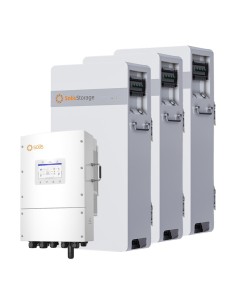 Système de stockage triphasé avec onduleur 15kW batterie au lithium 30kWh Solis IntelliHome-10 LV
