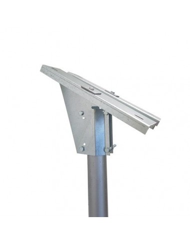 Support Tête Pôle de montage pour panneaux solaires 10-20-30W photovoltaïques