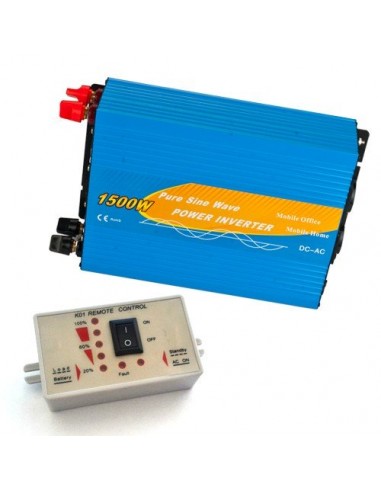 SP-REM Remote Control for Power Inverter Pure Wave Camper Photovoltaic Auto SP-REM Syrio Power 